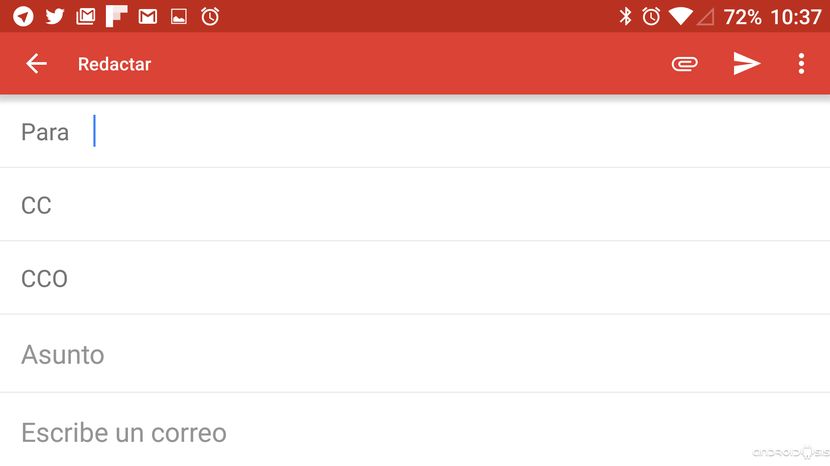 escribir gmail android
