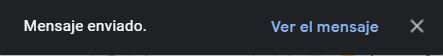 mensaje enviado gmail
