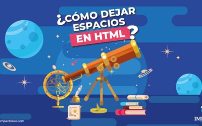 ¿Cómo dejar espacio en blanco en código HTML?