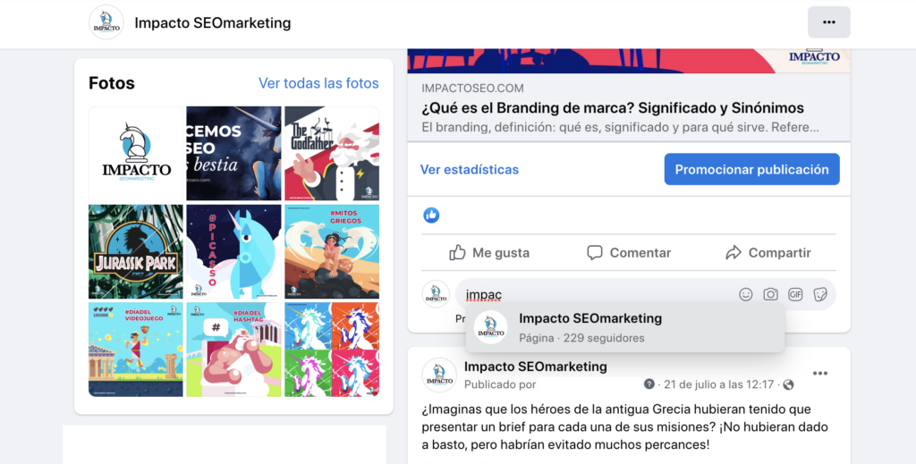 Cómo etiquetar en una publicación de Facebook desde PC
